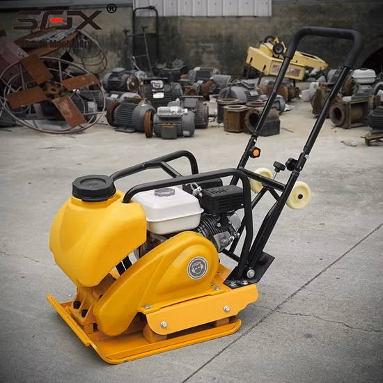 Compactador de placa vibratoria hidráulica de mano para tierra vibratoria eléctrica a precio de fábrica de China
