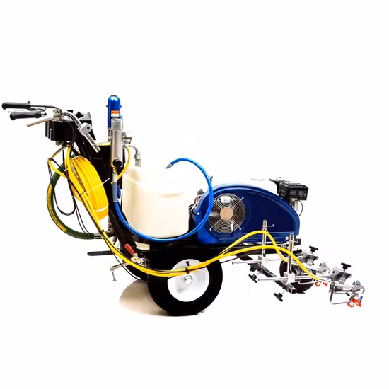 Máquina de pintura para señalización vial Máquina marcadora de líneas de carretera