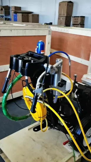 Precio de venta de máquinas de señalización vial termoplásticas y de pintura en frío automáticas con aspersión en frío de motor
